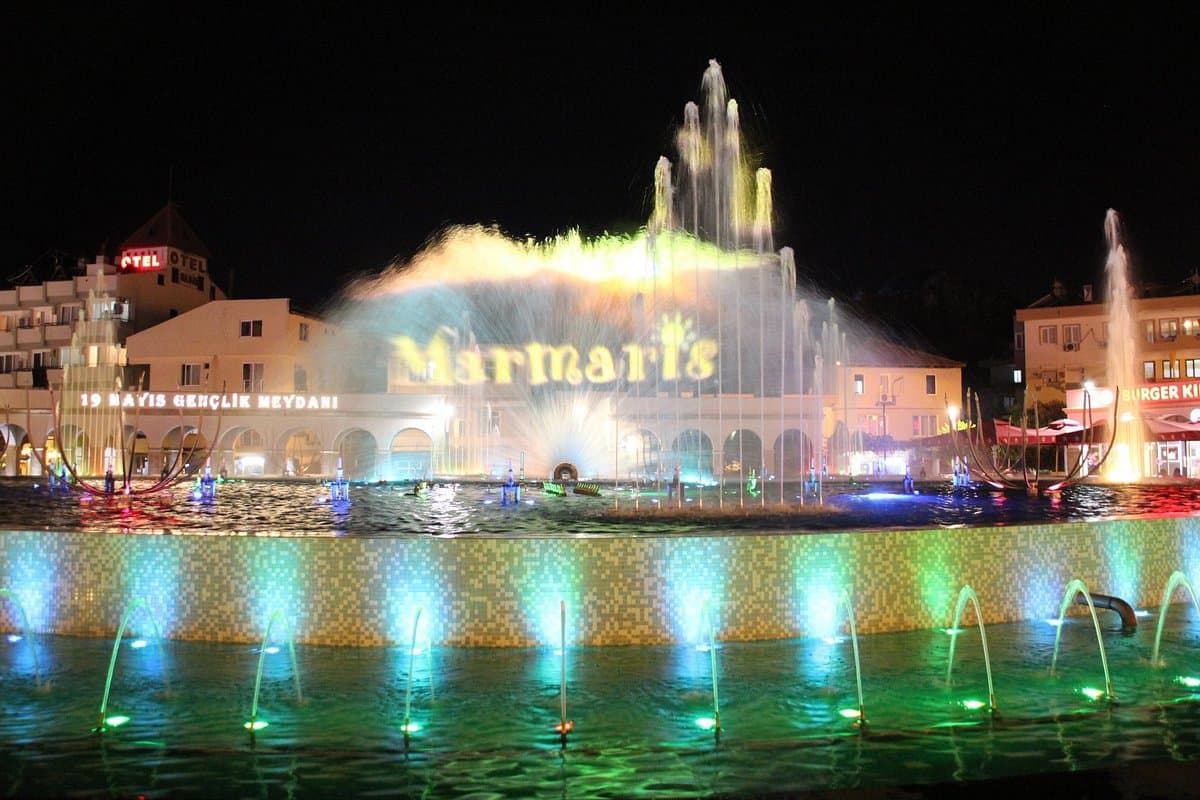 Tanzende Fontänen von Marmaris