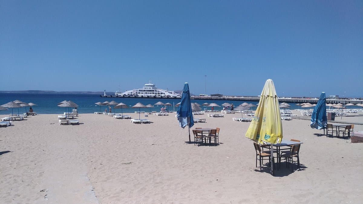 Öffentlicher Strand von Geyikli