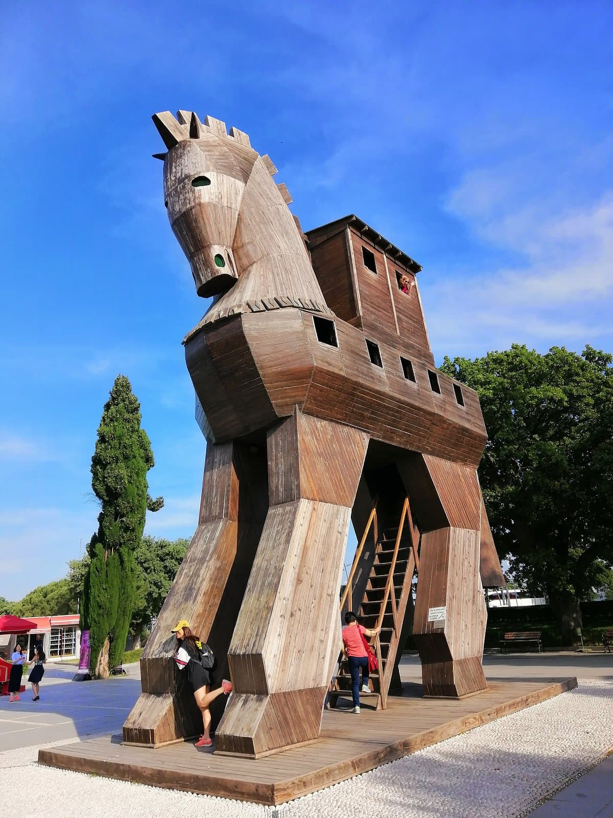Antike Stadt Troja und Museum