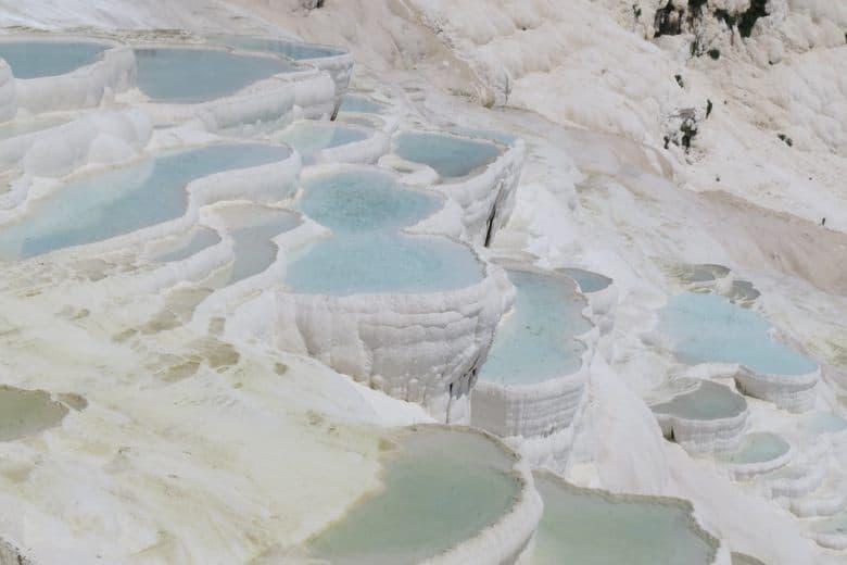 Pamukkale Wassertrassen und Hierapolis